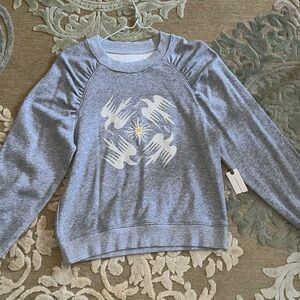 NWT Anthropologie sweatshirt Women’s size extra small